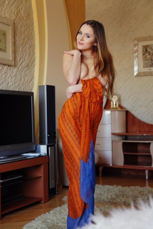 Katie A – Chick in long dress photo 4