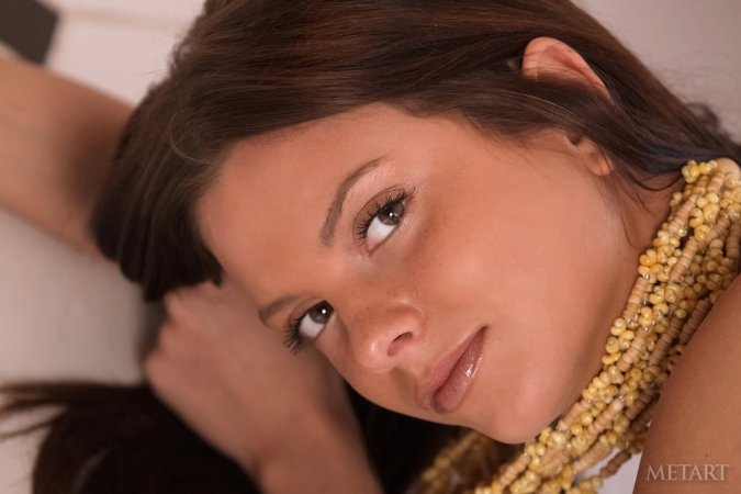 Anastasia C – Blue-eyed beauty spreads her pussy photo 15