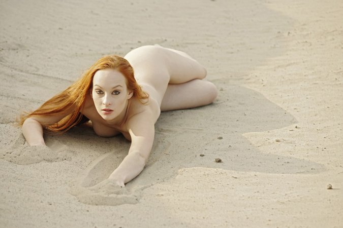 Sally A – Ginger on the beach photo 8