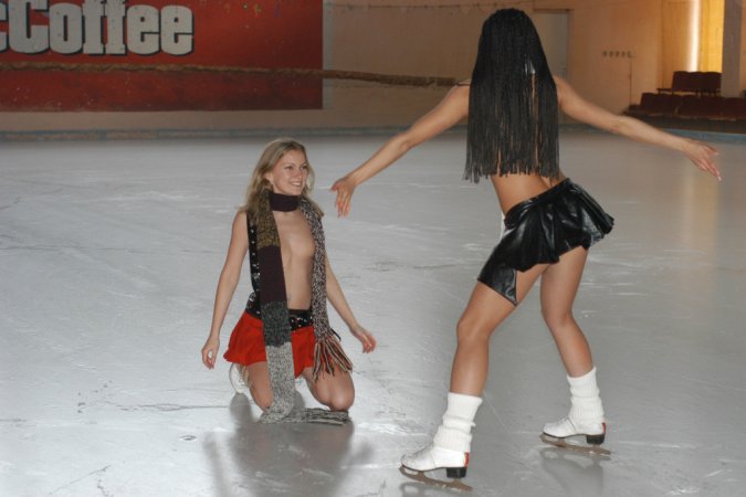 Inna A – Babes on the skating rink photo 2
