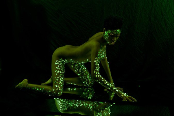 Cedez Jonez – Naked, painted and hot photo 7
