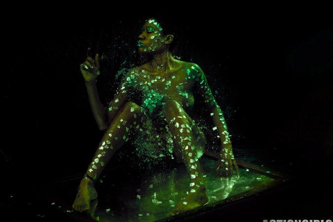 Cedez Jonez – Naked, painted and hot photo 14
