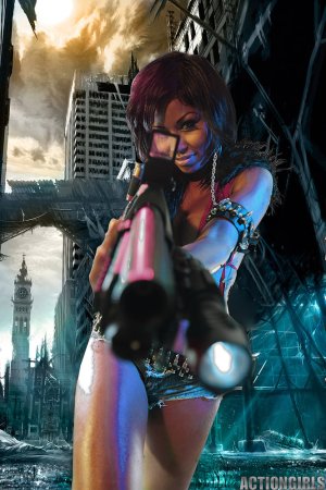 Lyla – Sexy babe & toy gun photo 13
