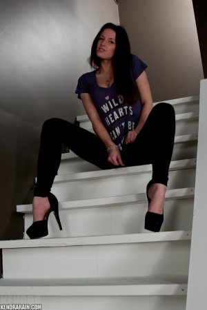 Kendra Rain – College girl gets naked photo 1