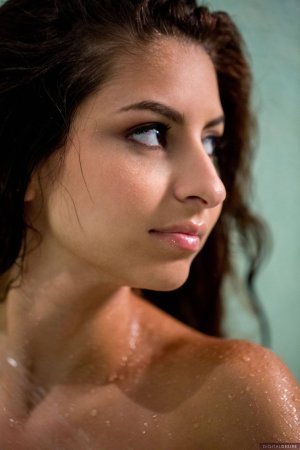Nina North – Cutie plays with tanned boobs photo 17